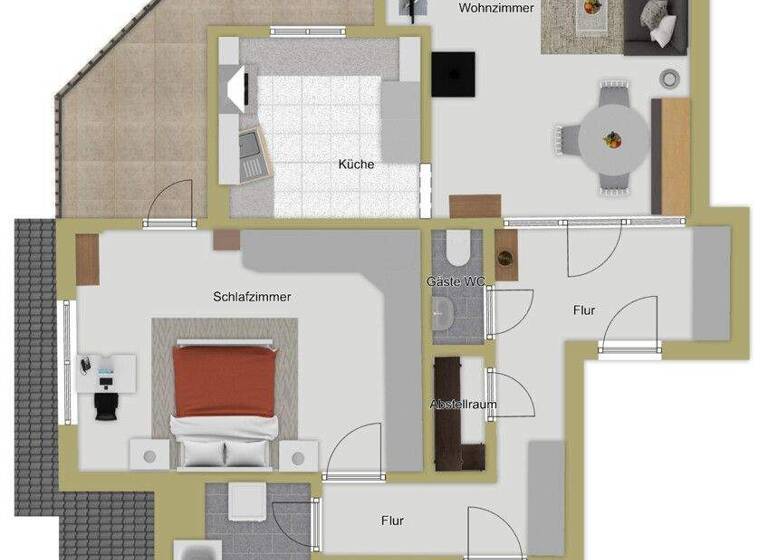 Wohnung zum Kauf 345.000 € 3 Zimmer 89 m² Schlatt Eriskirch 88097