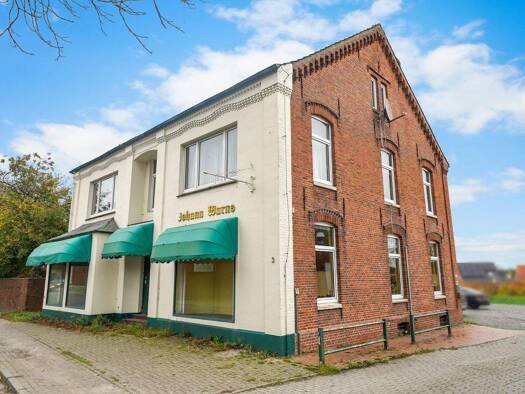 Mehrfamilienhaus zum Kauf 145.000 € 7 Zimmer 192,8 m² 347 m² Grundstück frei ab sofort Pewsum Krummhörn 26736