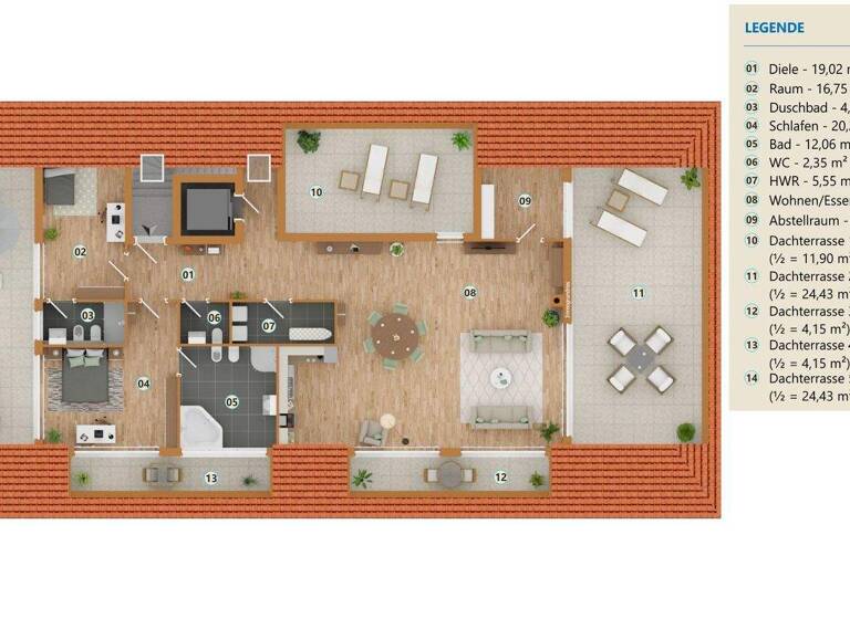 Penthouse zum Kauf 2.495.000 € 4 Zimmer 227,6 m² Timmendorfer Strand 23669