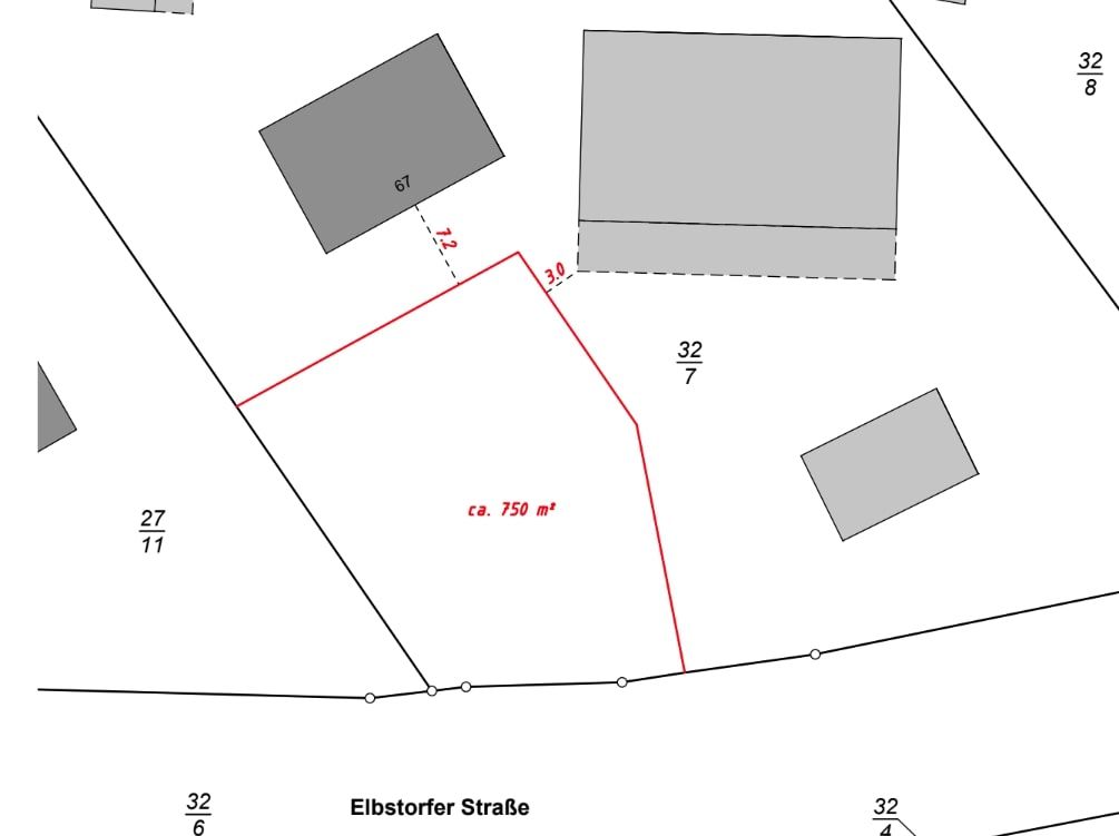 Grundstück zum Kauf 119.000 € 750 m²<br/>Grundstück Elbstorf Drage 21423