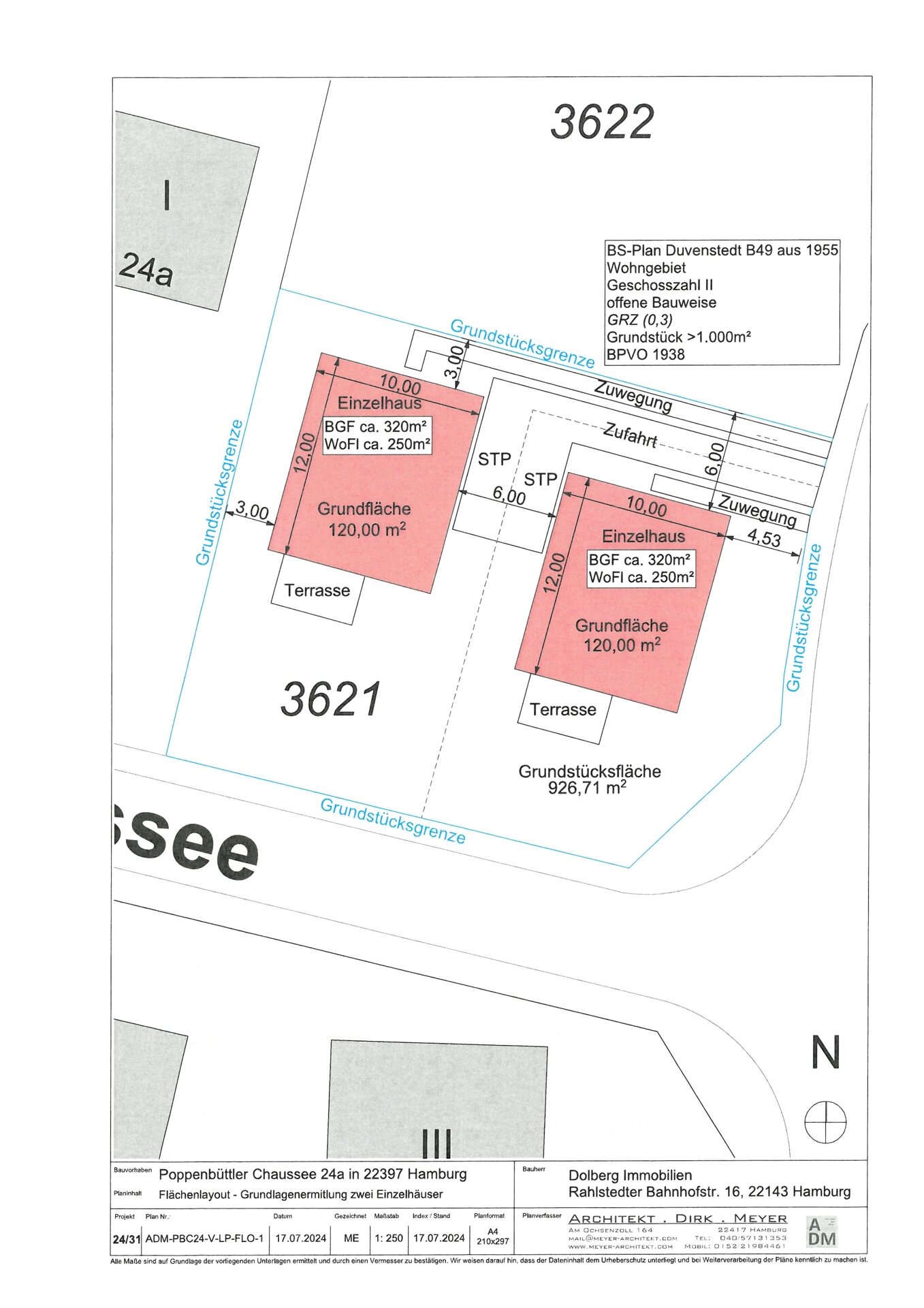 Grundstück zum Kauf 599.000 € 926,7 m²<br/>Grundstück Duvenstedt Hamburg / Duvenstedt 22397