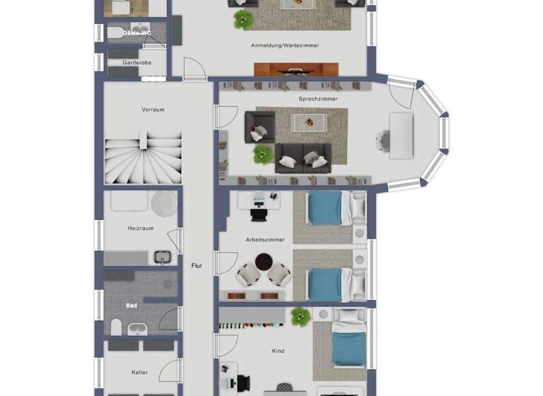 Einfamilienhaus zum Kauf 498.000 € 7 Zimmer 232 m² 1.488 m² Grundstück Fürfurt Weinbach / Fürfurt 35796