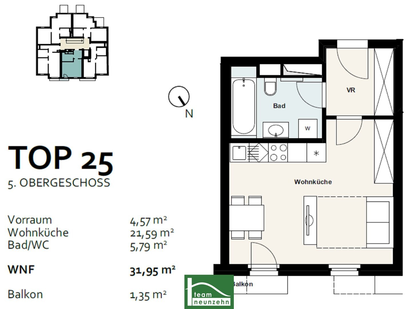 Wohnung zum Kauf 198.001 € 1 Zimmer 31,9 m²<br/>Wohnfläche 5.<br/>Geschoss Inzersdorfer Straße 121 Wien 1100