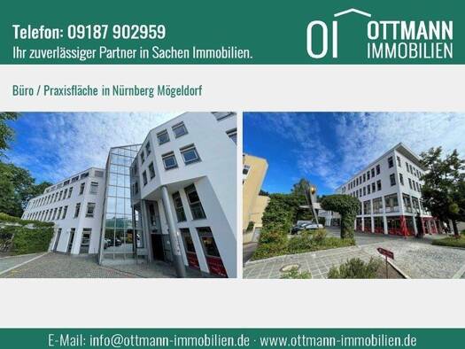 Bürofläche zur Miete provisionsfrei 10,50 € 155,5 m² Bürofläche Mögeldorf Nürnberg 90482