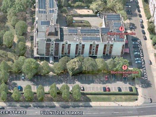 Außenstellplatz zur Miete provisionsfrei 61 € Blochmannstr. 24 Pirnaische Vorstadt Dresden 01069