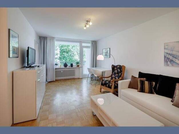 Wohnung zur Miete Wohnen auf Zeit 1.650 € 1,5 Zimmer 51 m² frei ab 01.04.2026 Bogenhausen München 81927