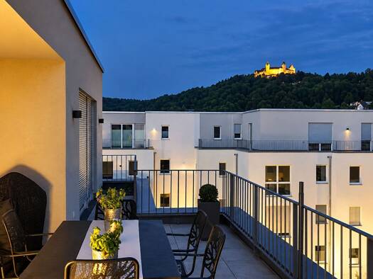 Penthouse zur Miete 1.425 € 3 Zimmer 102 m² 3. Geschoss Coburg Coburg 96450