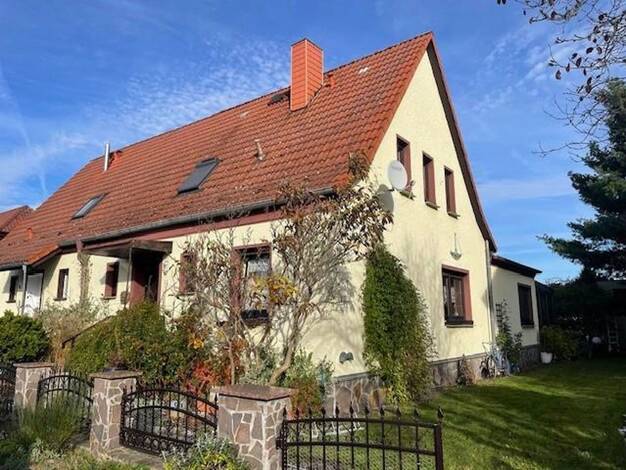 Doppelhaushälfte zum Kauf provisionsfrei 280.000 € 5 Zimmer 150 m² 650 m² Grundstück Sandstrasse 15 Wiesenau 15295