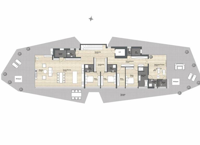 Penthouse zum Kauf 6 Zimmer 256,9 m² Mühlau Kiefersfelden 83088