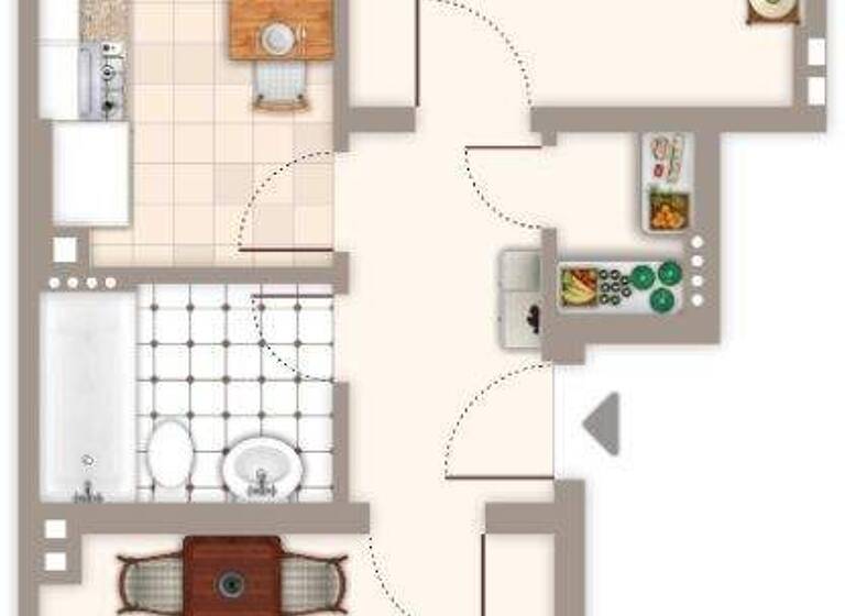 Wohnung zur Miete 479 € 2 Zimmer 50 m² 1. Geschoss Memelstraße 169 Geneicken Mönchengladbach 41238