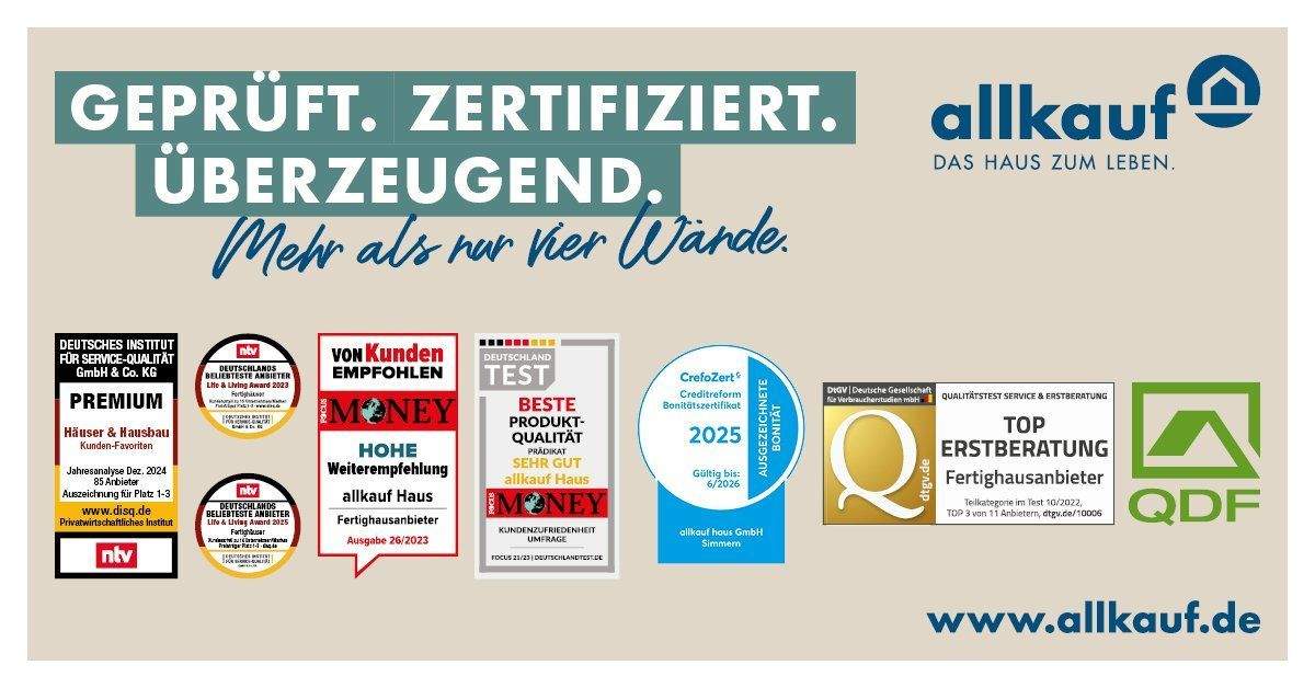 Immobilie in Bernstadt auf dem Eigen - Zeitlose Eleganz trifft durchdachte Raumgestaltung - Ihr individuelles Traumhaus von allkauf - Bild 2