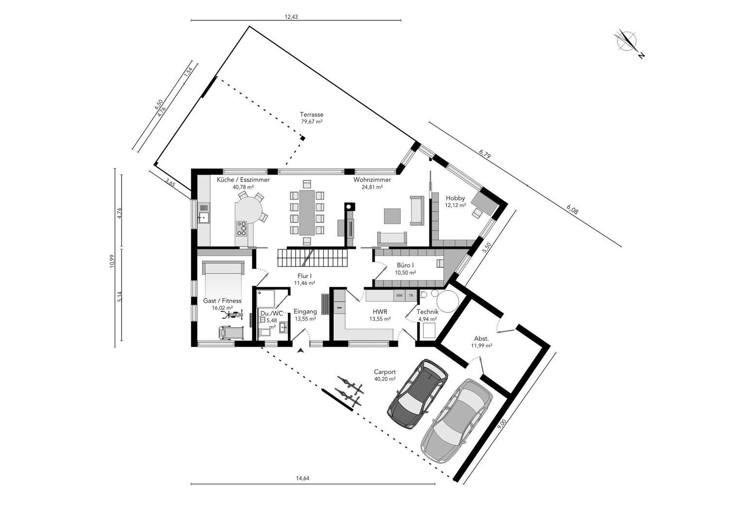 Einfamilienhaus zum Kauf provisionsfrei 997.000 € 7 Zimmer 263 m²<br/>Wohnfläche 1.381 m²<br/>Grundstück Rotenburg - Kernstadt Rotenburg 27356