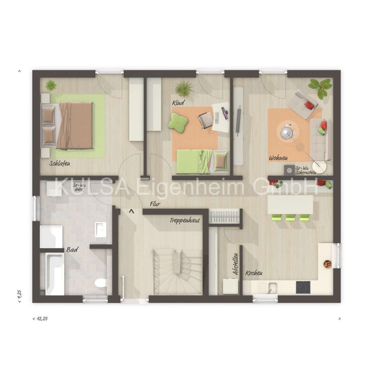 Immobilie in Barchfeld-Immelborn - Zweifamilienhaus zur Vermietung oder entspanntem Generationen-Wohnen bei Bad Salzungen - Bild 3