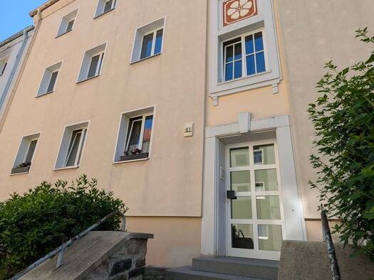 Wohnung zur Miete 259 € 2 Zimmer 51,7 m² 3. Geschoss frei ab sofort Turmstraße 55 - 61 Weida 07570