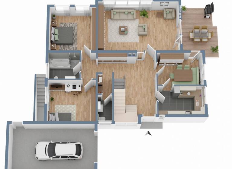 Einfamilienhaus zum Kauf 496.000 € 7 Zimmer 160 m² 519 m² Grundstück Berchum Hagen 58093