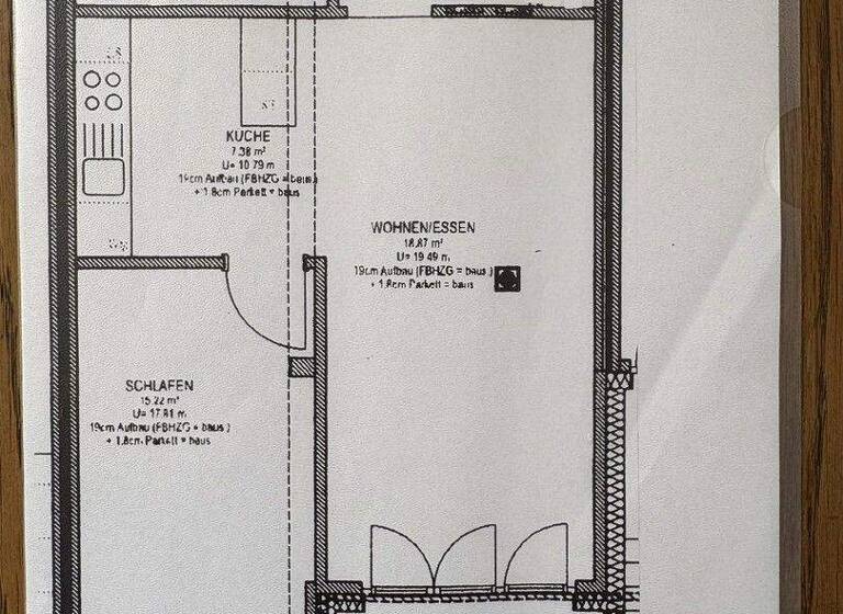 Wohnung zur Miete 1.050 € 2 Zimmer 55,5 m² 1. Geschoss Hanfelder Str. 7a Oberbrunn 82131