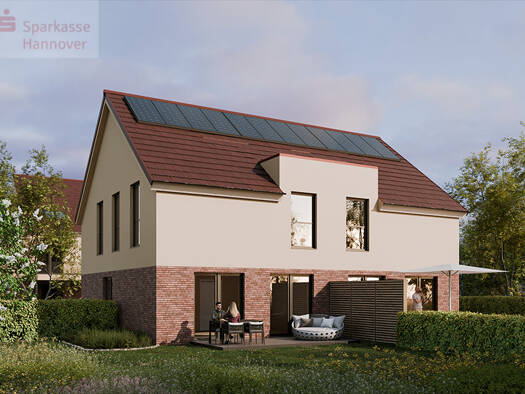 Doppelhaushälfte zum Kauf - Erstbezug provisionsfrei 399.200 € 4 Zimmer 122 m² 334 m² Grundstück Egestorf Barsinghausen 30890