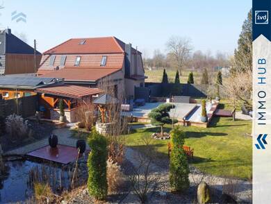Einfamilienhaus zum Kauf 1.499.000 € 9 Zimmer 552 m² 1.890 m² Grundstück Quesitz Markranstädt 04420