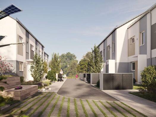 Reihenmittelhaus zur Miete - Erstbezug 1.740 € 4 Zimmer 111,5 m² frei ab 01.03.2026 Ulmenplatz 1 Weingarten (Baden) 76356