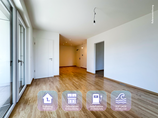 Wohnung zur Miete - Erstbezug 930 € 2 Zimmer 46,7 m² 1. Geschoss frei ab 01.04.2026 Zöbigker Straße 130 Markkleeberg 04416