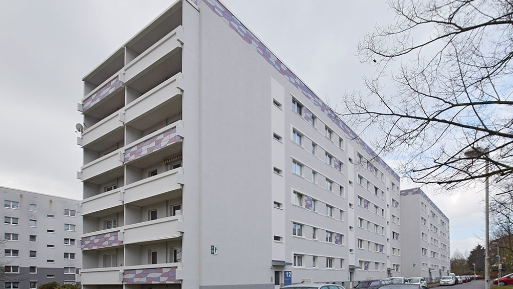 Wohnung zur Miete 415 € 3 Zimmer 70,4 m² 6. Geschoss Lindenweg 10 Heide Nord Halle (Saale) 06120