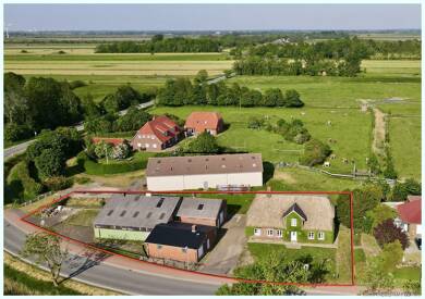 Einfamilienhaus zum Kauf 298.000 € 8 Zimmer 200 m² 1.659 m² Grundstück Oldenswort 25870