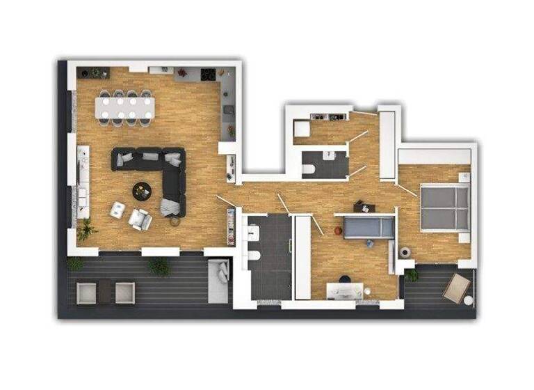 Penthouse zum Kauf provisionsfrei 499.900 € 3 Zimmer 100,5 m² 8. Geschoss Im Blauen Garn 35 Keldenich Wesseling 50389