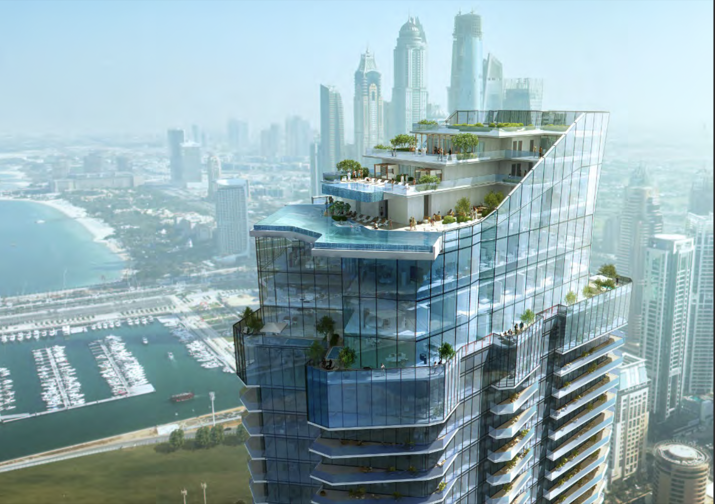 Apartment zum Kauf 17.170.184 € 645 m²<br/>Wohnfläche Jumeirah Beach Residence Dubai