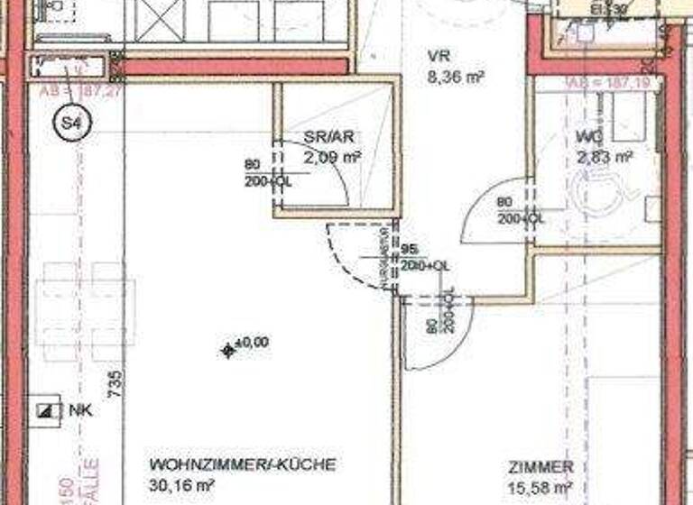 Wohnung zur Miete 1.135 € 4 Zimmer 89,8 m² EG frei ab sofort Fels am Wagram 3481