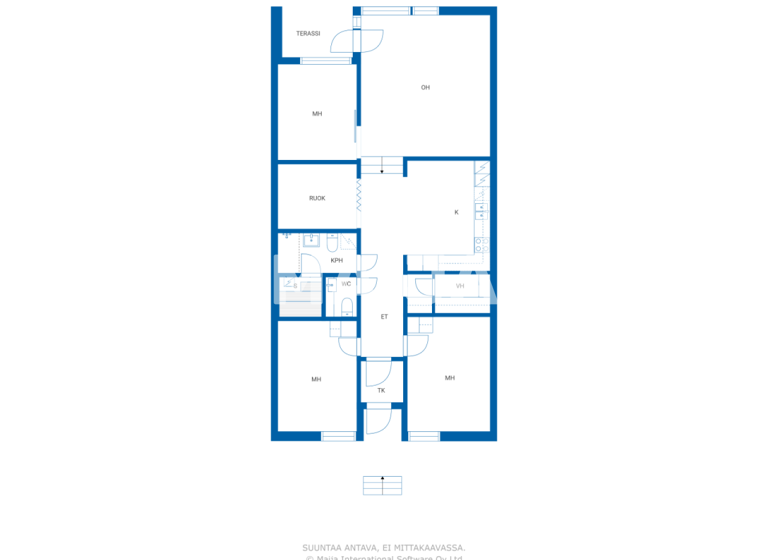 Reihenmittelhaus zum Kauf 179.000 € 5 Zimmer 115 m² 2.597 m² Grundstück Pajumäentie 1-3 Porvoo 06450