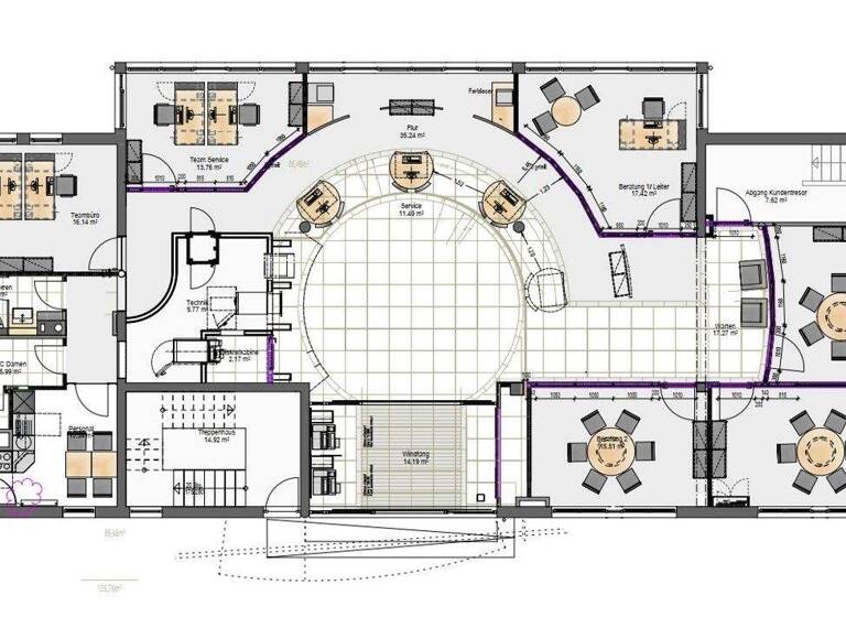 Bürofläche zur Miete 2.240 € 210 m² Bürofläche Kirchhausen Heilbronn-Kirchhausen 74078