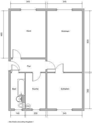 Wohnung zur Miete 360 € 3 Zimmer 65,3 m²<br/>Wohnfläche Hauptstraße 78 b Schellerhau Altenberg , Erzgeb 01773