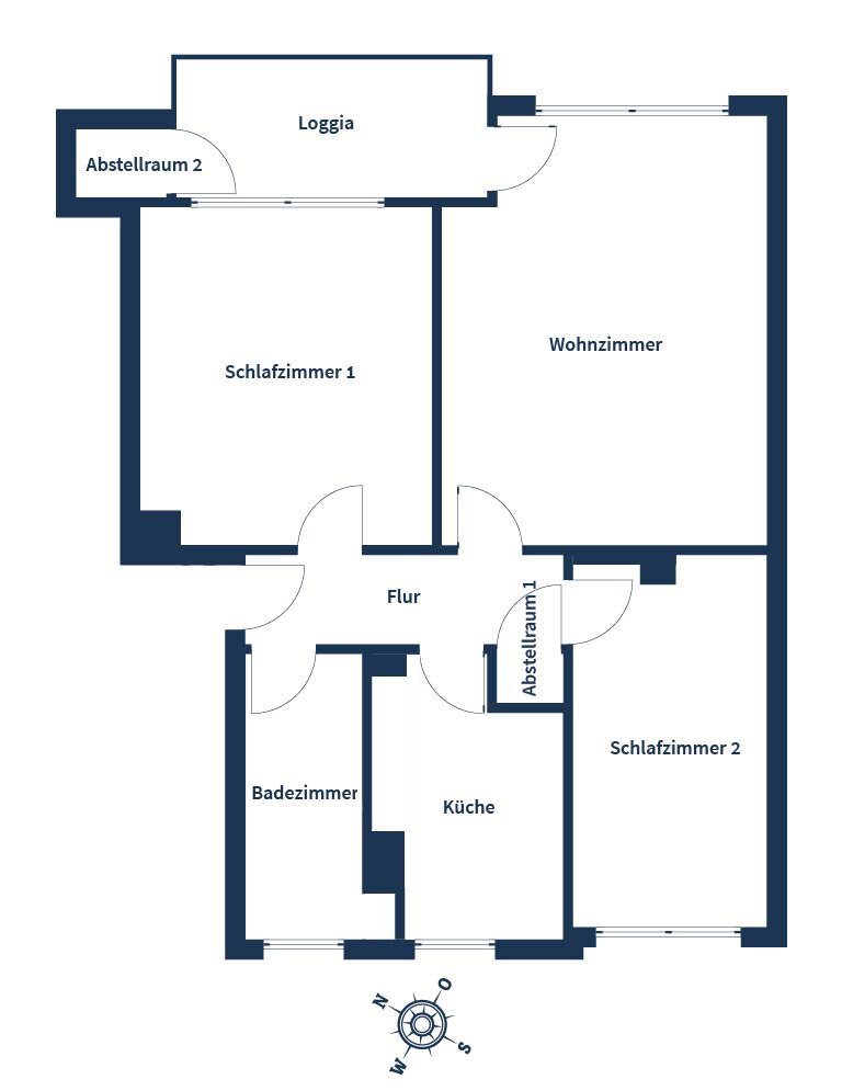 Wohnung zum Kauf 315.000 € 3 Zimmer 64,8 m²<br/>Wohnfläche 1.<br/>Geschoss Niederrad Frankfurt am Main 60528