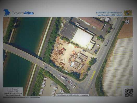 Gewerbegrundstück zur Versteigerung 1.500.000 € 4.436 m² Grundstück Hafenstraße 21 Unterfarrnbach Fürth 90768