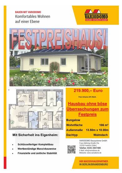 Einfamilienhaus zum Kauf provisionsfrei 155 m² Bad Saarow-Pieskow Bad Saarow 15526