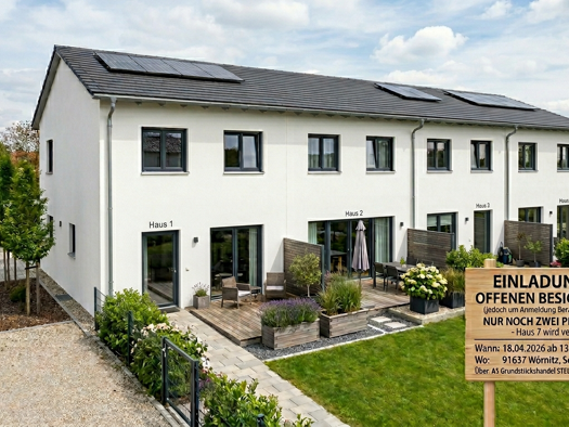 Reihenmittelhaus zur Miete 1.290 € 4 Zimmer 122 m² 60 m² Grundstück frei ab sofort Sachsen Leutershausen 91578