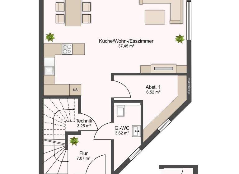 Reihenendhaus zum Kauf - Erstbezug 405.338 € 4 Zimmer 117,5 m² Postweg Lastrup 49688
