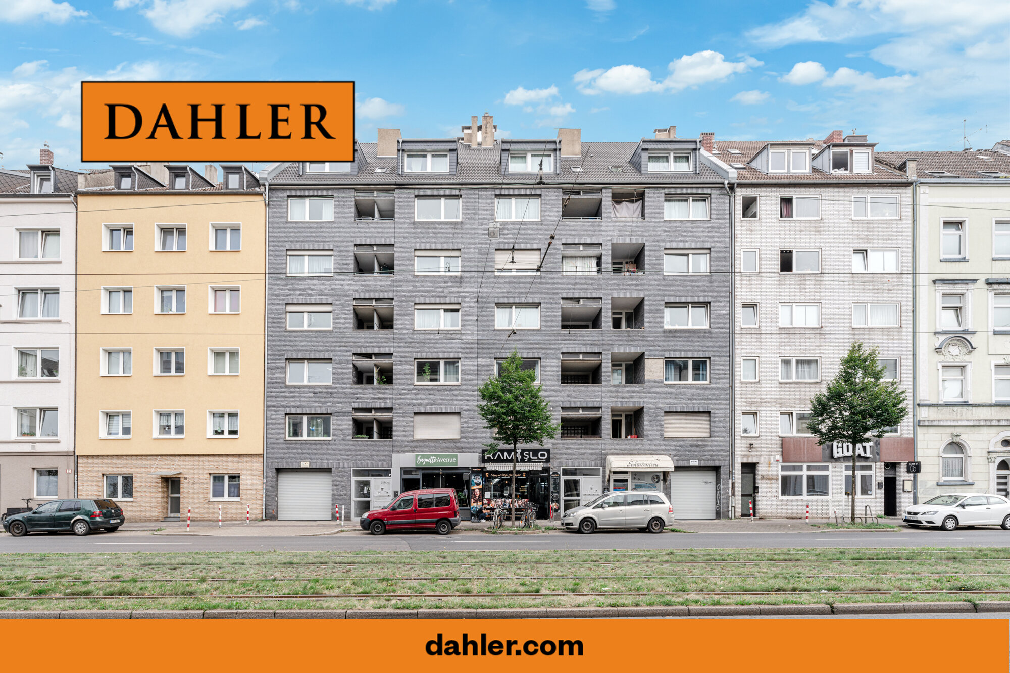 Wohn- und Geschäftshaus zum Kauf als Kapitalanlage geeignet 4.900.000 € 1.610 m²<br/>Fläche 619 m²<br/>Grundstück Flingern - Nord Düsseldorf 40235