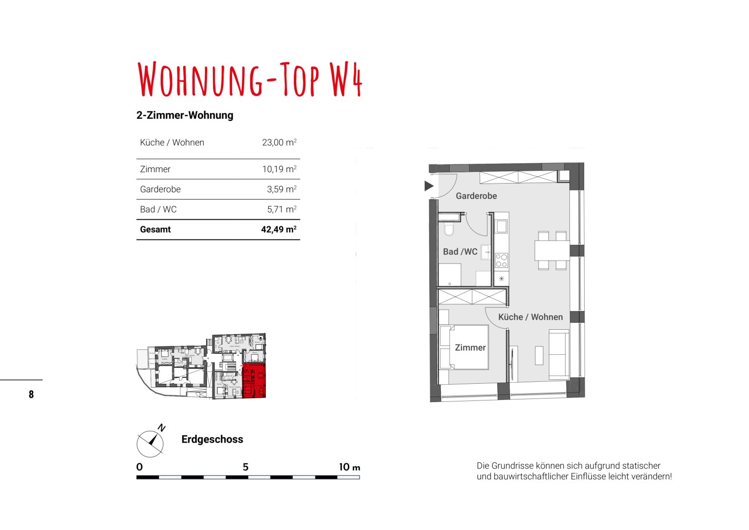 Wohnung zum Kauf 335.300 € 2 Zimmer 42,5 m²<br/>Wohnfläche Arzler Straße Arzl Innsbruck 6020