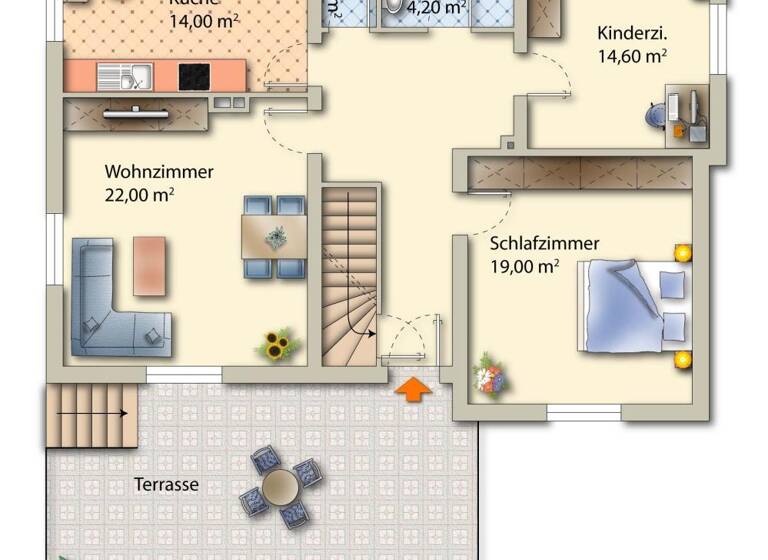 Einfamilienhaus zum Kauf 324.000 € 4 Zimmer 91 m² 1.156 m² Grundstück Kalsdorf bei Graz 8401