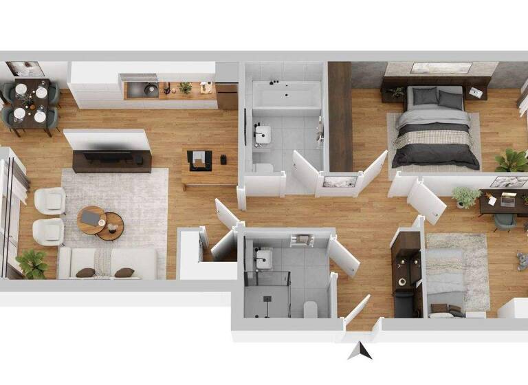 Wohnung zum Kauf - Erstbezug provisionsfrei 479.000 € 3 Zimmer 85,2 m² 1. Geschoss Wiescheid Langenfeld (Rheinland) 40764