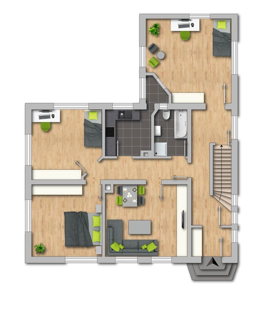 Einfamilienhaus zum Kauf 250.000 € 8 Zimmer 179 m²<br/>Wohnfläche 1.591 m²<br/>Grundstück Seck 56479