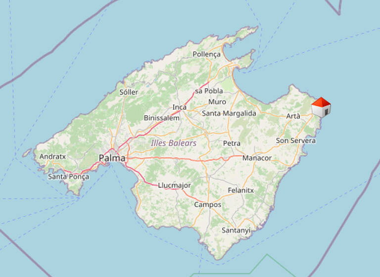 Einfamilienhaus zur Miete 2.995 € 4 Zimmer 125 m² Cala Rajada 07590