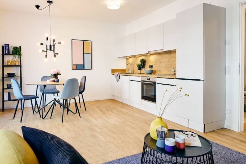 Wohnung zur Miete 2.047 € 3 Zimmer 83,6 m² 4. Geschoss frei ab 01.06.2025 Boxhagener Straße 76a Friedrichshain Berlin 10245