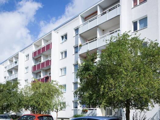 Wohnung zur Miete 310 € 2 Zimmer 41,2 m² 1. Geschoss Friedrich-Hesekiel-Str. 16 Silberhöhe Halle 06132