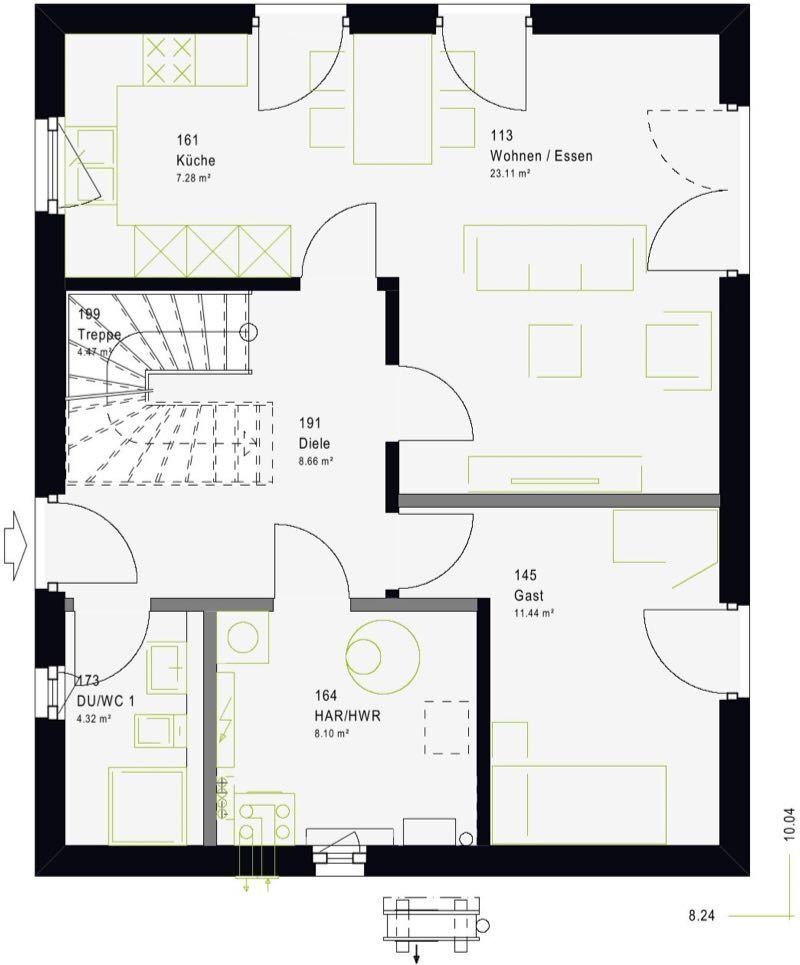 Einfamilienhaus zum Kauf 305.550 € 5 Zimmer 130 m²<br/>Wohnfläche 600 m²<br/>Grundstück Werdau Werdau 08412