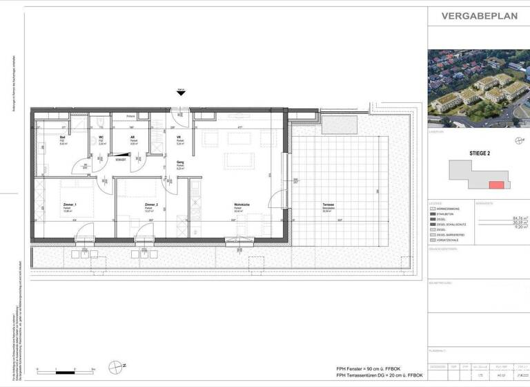 Wohnung zum Kauf 450.000 € 3 Zimmer 84,8 m² Wiener Neudorf 2351
