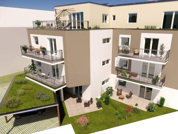 Wohnung zum Kauf - Neubau provisionsfrei 535.000 € 3 Zimmer 85,6 m² 2. Geschoss frei ab sofort Schniegling Nürnberg 90427