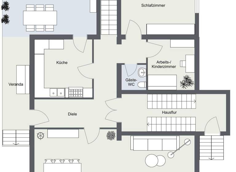 Einfamilienhaus zum Kauf 995.000 € 10 Zimmer 307 m² 2.373 m² Grundstück Hösel Ratingen 40883