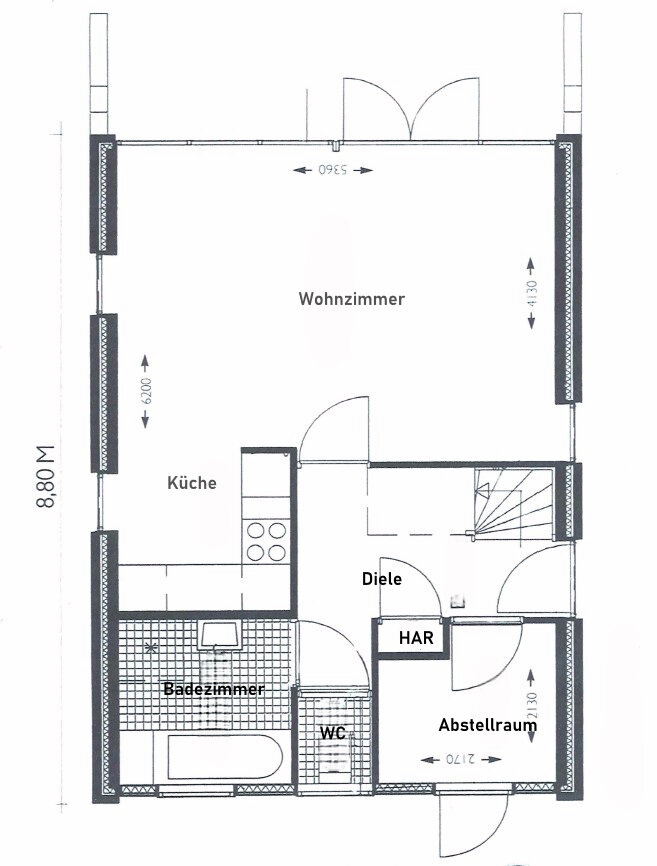 Einfamilienhaus zum Kauf provisionsfrei 169.000 € 4 Zimmer 70 m²<br/>Wohnfläche 424 m²<br/>Grundstück Dörpen Dörpen 26892